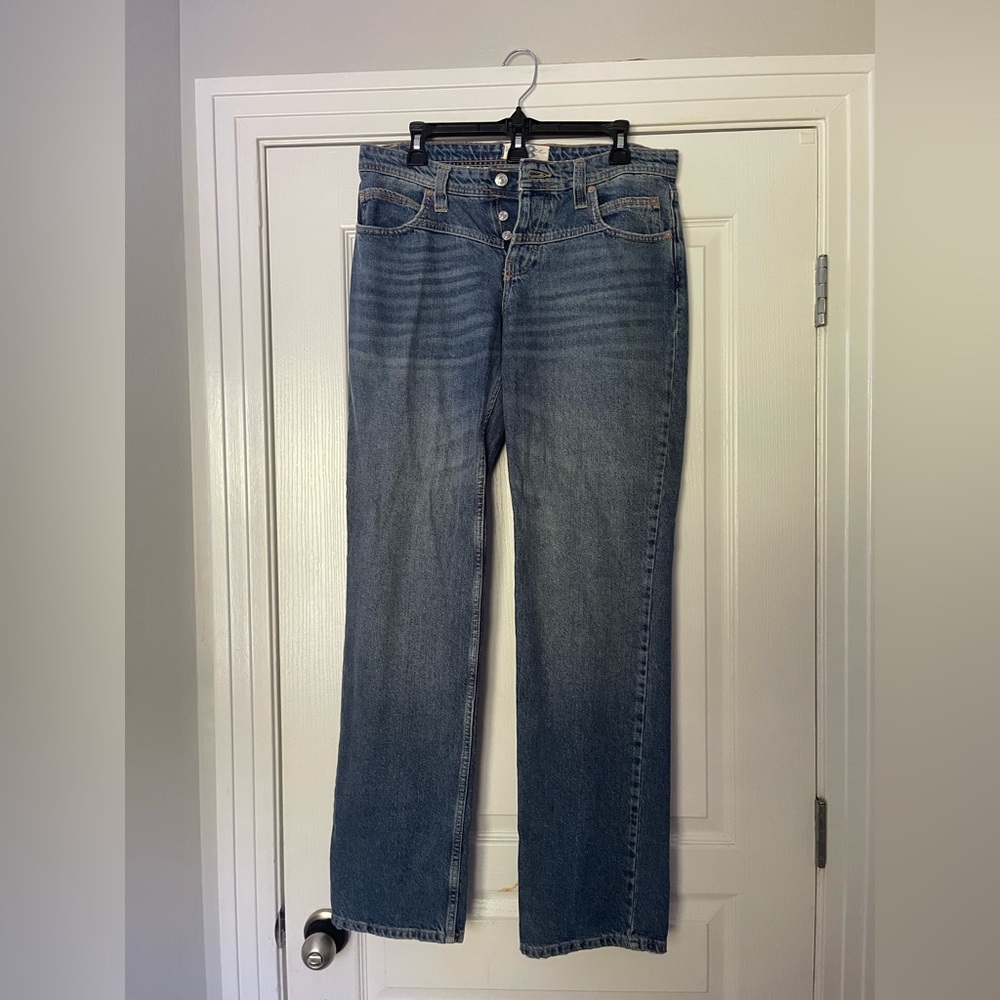 Free People jeans low rise